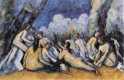 Paul Cezanne Les grandes Baigneuses France oil painting artist